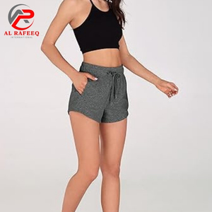 Femmes Joggers Coton Polaire Sweat Shorts Yoga Workout Fitness Running French Terry Court Respirant Gym Shorts Taille Élastique - Product Image 5