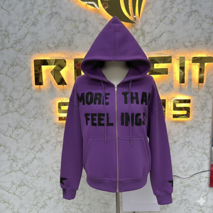 Sweat à capuche à fermeture éclair de qualité supérieure, étiquette personnalisée, très demandé, imprimé à l'écran, fabriqué en usine, prix bas, sweat à capuche pour hommes, sweat à capuche pour hommes - Product Image 3