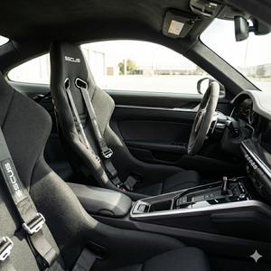 Asiento de Competición Ligero Drift Monza 424 de Tela FRP |   Full Shell Motorsport |   Estándar de Exportación de Malasia - Product Image 5