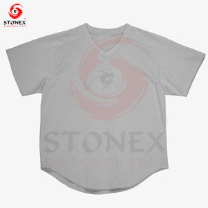 Nuevas llegadas brillante estampado floral bordado personalizado estilo de béisbol al por mayor barato deportes béisbol Jersey - Product Image 1