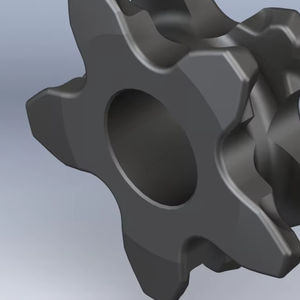 กล่องเกียร์แบบครึ่งดาวทำจากสแตนเลสแบบอุตสาหกรรมดีไซน์ฟันแบบกำหนดเองใช้งานได้ยาวนานผู้ผลิตจำนวนมาก - Product Image 5