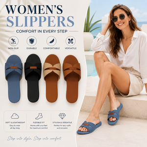 Eleganti Scarpe Estive da Donna, <span class=keywords><strong>Ciabatte</strong></span> in TPR con Tomaia in PU, Scarpe da Spiaggia all'Ingrosso, Suola in TPR per Vacanze - Product Image 1
