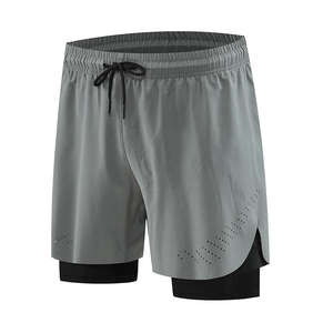 Pantalones Cortos Deportivos Casuales para Hombre, Diseño Personalizado, Ligeros, 100% Algodón, Transpirables, con Bolsillos, Cierre con Cordón, Tela de Lona - Product Image 3
