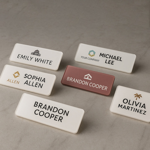 <span class=keywords><strong>2025</strong></span> OEM tùy chỉnh <span class=keywords><strong>Acrylic</strong></span> tên nơi kiểu dáng đẹp hiển thị trong suốt cho di động ID phù hiệu tên thẻ & chủ sở hữu thông tin - Product Image 5