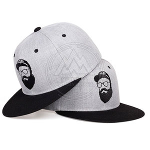 Casquettes de baseball unisexes personnalisées avec logo, 100% coton, imperméables, respirantes, tendance, à fermeture snapback, pour le sport - Product Image 4