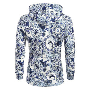 Sweat à capuche à manches longues en polaire polyester de haute qualité, nouveau style, imprimé par transfert thermique, imprimé hivernal - Product Image 6