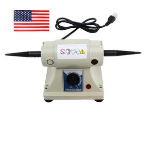 Lucidatrice da banco a doppia ruota mini Boasta con spedizione gratuita negli Stati Uniti, lucidatrice FPREDOM DM-3 da 70000 RPM per lavorazione di gioielli e metalli - Product Image 1