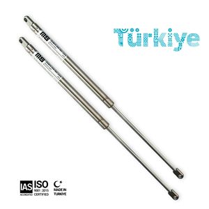 โช้คอัพแก๊ส 316L SS 429 มม. 16.89 นิ้ว 50-750 นิวตัน ผลิตในตุรกี มาตรฐาน CE ISO9001 สำหรับประตูรถบ้าน เบาะเรือ ที่เก็บของ และตู้คีออสก์ - Product Image 1