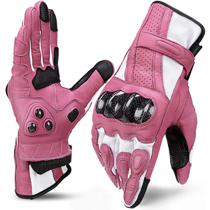 Guantes de Motociclismo Deportivos Unisex de Cuero de Alta Calidad con Pantalla Táctil Completa, Diseño Nuevo y Moderno con tu Propio Logotipo - Product Image 1