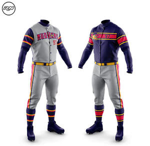 Uniforme de béisbol de Material 2022 poliéster, uniforme deportivo ligero con estampado de logotipo personalizado, el mejor diseño, superventas - Product Image 5