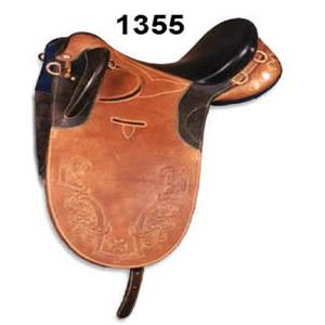 SHYAM INTERNATIONAL Silla de Montar Australiana Modelo 1355 de Alta Calidad y Cómoda, 10-22 Pulgadas, con Halter de Cuero, Lista para Exportación - Product Image 1
