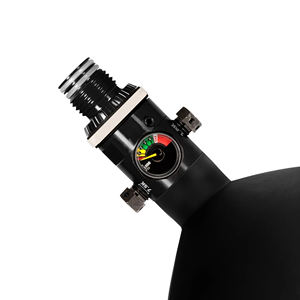 Válvula Reguladora HPA para Paintball 3000 psi Nueva Versión 3K y 7.5K con Disco de Ruptura, Manómetro y Boquilla de Llenado - Product Image 2