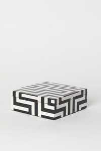 กล่องเครื่องประดับทำด้วยมือไม้ MDF ทำด้วยมือกล่องไม้ไผ่ไม้ฝังกระดูกสำหรับตกแต่ง - Product Image 4