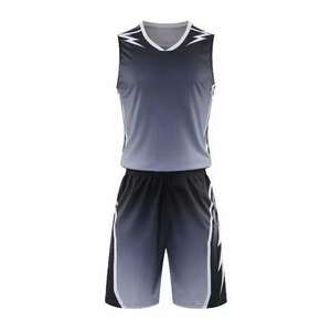 Ensembles de maillots de basket-ball pour adultes, dernières ventes en gros, maillots de basket-ball personnalisés pour hommes, respirants, confortables, vêtements de basket-ball personnalisés - Product Image 1