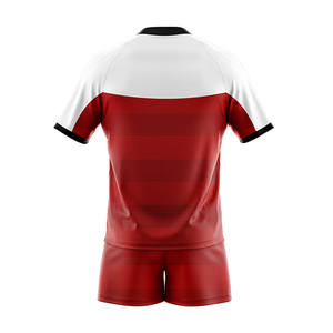 Ensemble d'uniformes de rugby pour hommes personnalisés Maillot sublimé respirant avec esprit d'équipe Nouveaux vêtements de football - Product Image 6