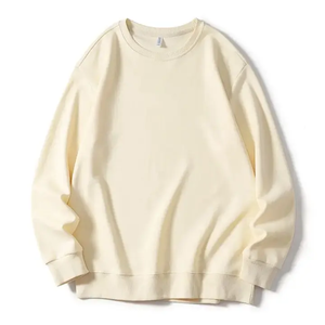 Sudaderas con capucha de lana de algodón personalizadas, Jersey OEM a granel con logotipo, cuello redondo suave y cálido, suministro directo de fábrica - Product Image 2