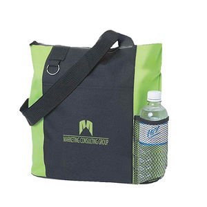 Durable Waterproof Oxford Fabric <b>Lunch</b> Cooler <b>Bag</b> New Black Green Fashion Style 27x15x22 Size Pocket for Viet Nam - Product Image 1
