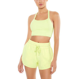 Ensemble soutien-gorge et short pour femmes de haute qualité, nouveau design, vêtements de fitness, soutien-gorge et short personnalisés en couleur - Product Image 1