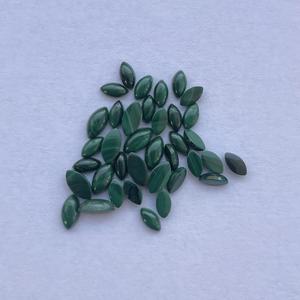 2mm 4mm 6mm Natural <b>Malachite</b> Marquise Smooth Flat Back Cabochon Gemstone Wholesale Silver Rings Supplier Alibaba 2025 Factory - Product Image 3