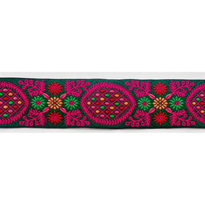 Cinta Jacquard de Poliéster de Primera Calidad KVR 100% para Decoración de Ropa y Muebles - Product Image 1
