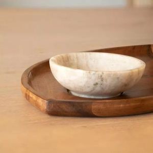 Plateau de conception de feuilles en bois Offre Spéciale avec accessoires de cadeau de vaisselle de restaurant de bol au coût le plus bas - Product Image 3