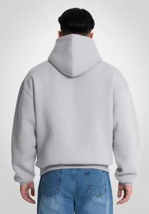 Plus Size <b>Mens</b> Sweatshirt Hoodies <b>Pullover</b> Fleece Hoodies Cotton Oversized Blank Hoodies Custom logo basics cotton blended - Product Image 2