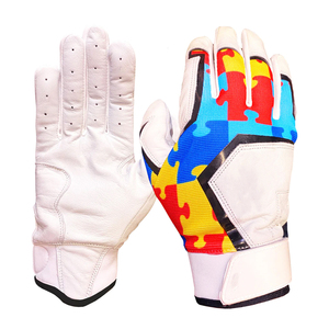 ถุงมือตีเบสบอลแบบยืดหยุ่น สวมใส่สบาย ควบคุมได้ดี ผลิตในปากีสถาน ขายดี - Product Image 1