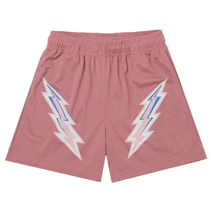 Pantalones cortos de playa de secado rápido de cintura media para hombre, personalizados, de alta calidad, 100% poliéster, respetuosos con el medio ambiente, de color sólido, para la calle, a la moda, a la moda, de - Product Image 3