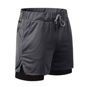 Pantalones Cortos Deportivos para Hombre, de Secado Rápido, Transpirables, para Gimnasio, Correr, con Cordón en la Cintura - Product Image 3