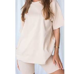 เสื้อยืดผ้าฝ้าย100% สำหรับผู้ชายและผู้หญิงระบายอากาศได้ดีพิมพ์ลายเองได้คอลูกเรือใส่ลำลองออกแบบสีพื้นและนุ่มให้เลือก - Product Image 1