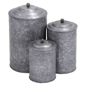 Elegant Design Floor And Sugar Canister Use For Home Kitchenware <b>Tabletop</b> <b>Storage</b> Box Handmade Containers - Product Image 3