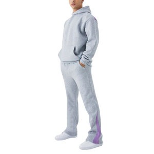 Survêtements en molleton de coton de qualité supérieure pour hommes, poids lourd, personnalisés, vêtements d'hiver, élégants, confortables, durables, ensemble d'entraînement - Product Image 1