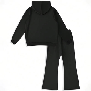 High Quality Men's Customized <b>Tracksuit</b> Printed Streetwear Breathable Cotton-Polyester Customizable Logo Casual Winter - Product Image 1