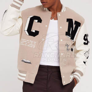 แจ็คเก็ตเลตเตอร์แมนสำหรับผู้ชาย ผ้าพรีเมียม ทนทาน สัมผัสนุ่ม มีตัวเลือกสีที่ไม่ซ้ำใคร - Product Image 3