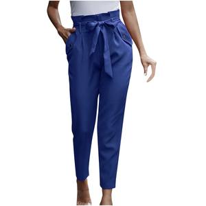 Pantalon habillé pour femmes sur mesure en gros pantalon anti-rides respirant Offre Spéciale le bureau les affaires vêtements d'extérieur habillés formels pantalons - Product Image 2