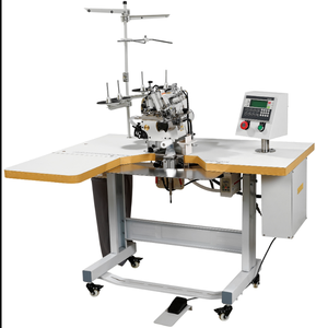 Máquina de Coser Overlock de Cuatro Hilos Automática de Alta Calidad DS-8400TD-04M2-24-7-P/AST para Adjuntar Puños, OEM, DIY, Plástico y Acero - Product Image 1
