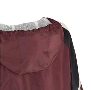 Chaqueta cortavientos transpirable para mujer, ropa deportiva de diseñador, venta al por mayor, chaqueta cortavientos de nailon con cremallera transpirable de malla personalizada para mujer - Product Image 4