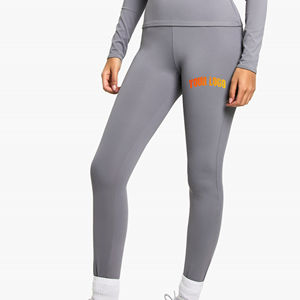 Leggings de yoga sans couture à taille haute, flexibles, contrôle du ventre, vente en gros, leggings amincissants en spandex et polyester pour femmes - Product Image 1