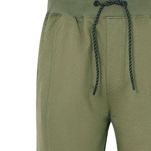 Short de survêtement écologique respirant à motif uni avec logo personnalisé pour hommes en tissu en toile Logo de couleur personnalisé pour tenue décontractée - Product Image 5