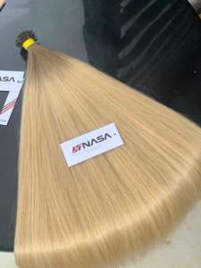 Extensiones de cabello humano liso vietnamita crudo de punta plana de queratina Ombre de lujo Precio de proveedor Todos los colores - Product Image 6