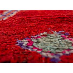 Alfombras de Lana Anudadas a Mano Nuray en Rojo y Naranja con Patrón Geométrico para Uso Doméstico-Pae-4327 - Product Image 3