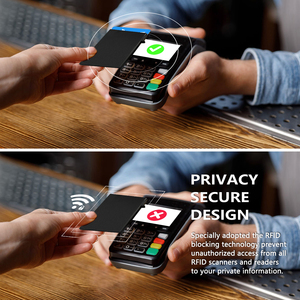 Kim Loại Thủ Công Tối Giản Chủ Thẻ Nhôm Tự Động Pop-up Chủ Thẻ Tín Dụng Tiền Clip - Product Image 4