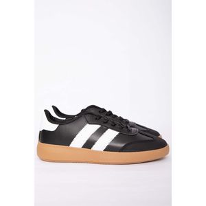 Zapatillas Deportivas Negras con Detalle de Raya Lateral, Zapatos Deportivos con Estilo - Product Image 5