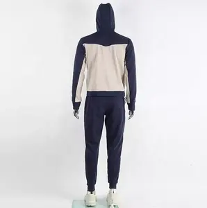 Vêtements de sport survêtements d'entraînement en polaire Gym Fitness Tech ensemble deux pièces pour hommes survêtement de jogging pour hommes - Product Image 2
