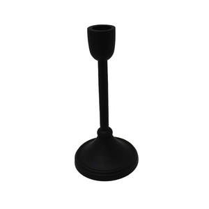 Juego de 2 velas cónicas de aluminio decorativas para fiestas de eventos, velas hechas a mano de alta calidad con revestimiento negro - Product Image 6
