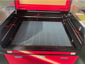 Máquina de grabado láser CO2 CNC 80W/100W-Aplicación para acrílico, cristal, vidrio, MDF y papel - Product Image 2