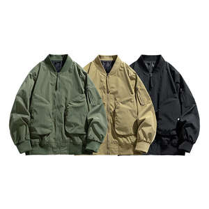 Chaqueta Bomber para Hombre, Impermeable, de Poliéster, Diseño Nuevo, Logotipo Personalizado, Chaqueta de Invierno al por Mayor - Product Image 4