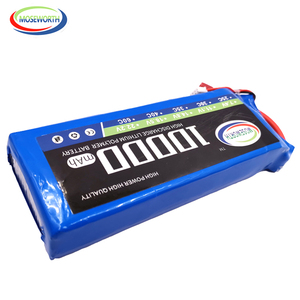 14.8V 4S <strong>10000mAh</strong> 25C UAV Drone <strong>Battery</strong> 4S RC <strong>Lipo</strong> <strong>Batteries</strong> for FPV Drone Helicopter Airplane Quadcopter Model Racing Hobby - Product Image 2