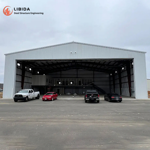 Hangar d'<span class=keywords><strong>avion</strong></span> préfabriqué en structure métallique, hangar d'<span class=keywords><strong>avion</strong></span> métallique sur mesure, bâtiment industriel préfabriqué pour l'aviation - Product Image 6