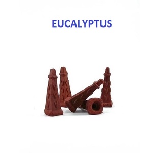 Natural Eucalyptus Square <b>Backflow</b> <b>Incense</b> <b>Cones</b> Wholesale Supply at Leading Price ( Red ) - Product Image 1
